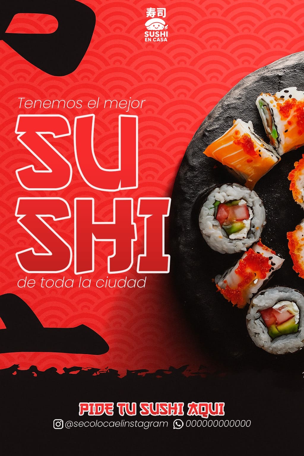 Tenemos el mejor sushi de toda la ciudad